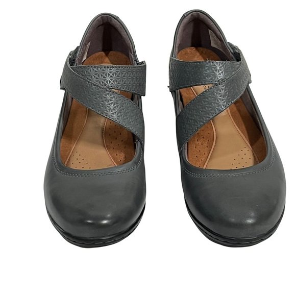 Cobb Hill Rockport Womens Shoes Size 6.5 Leather Kailyn Maryjane Comfort Heels - Picture 3 of 12